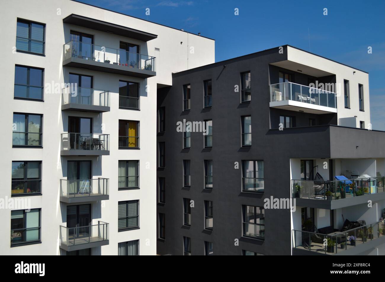 Contemporary residential complex showcasing hi-res stock photography ...