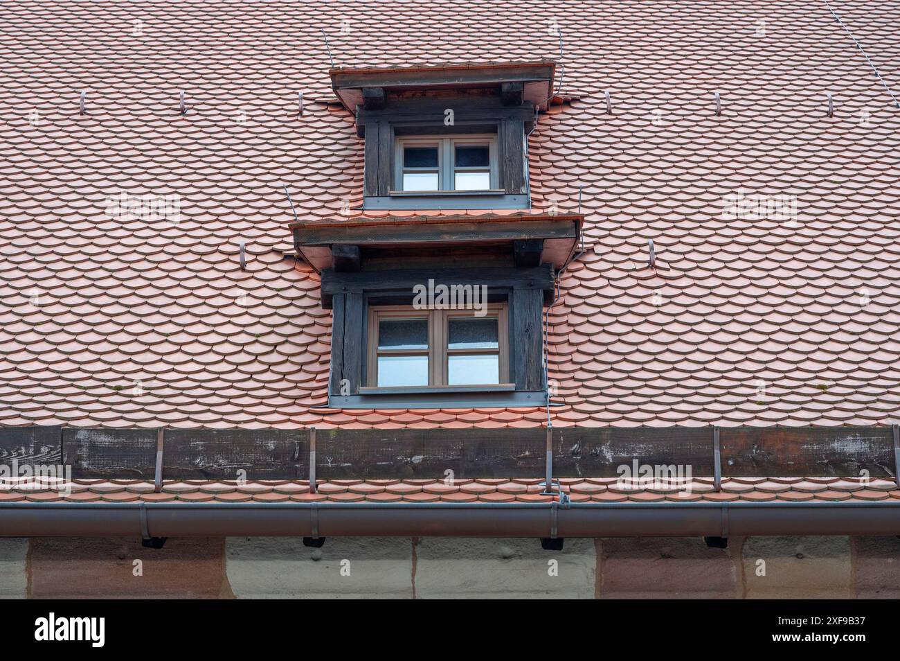 Dormer windows from the historic granary built around 1516 ...