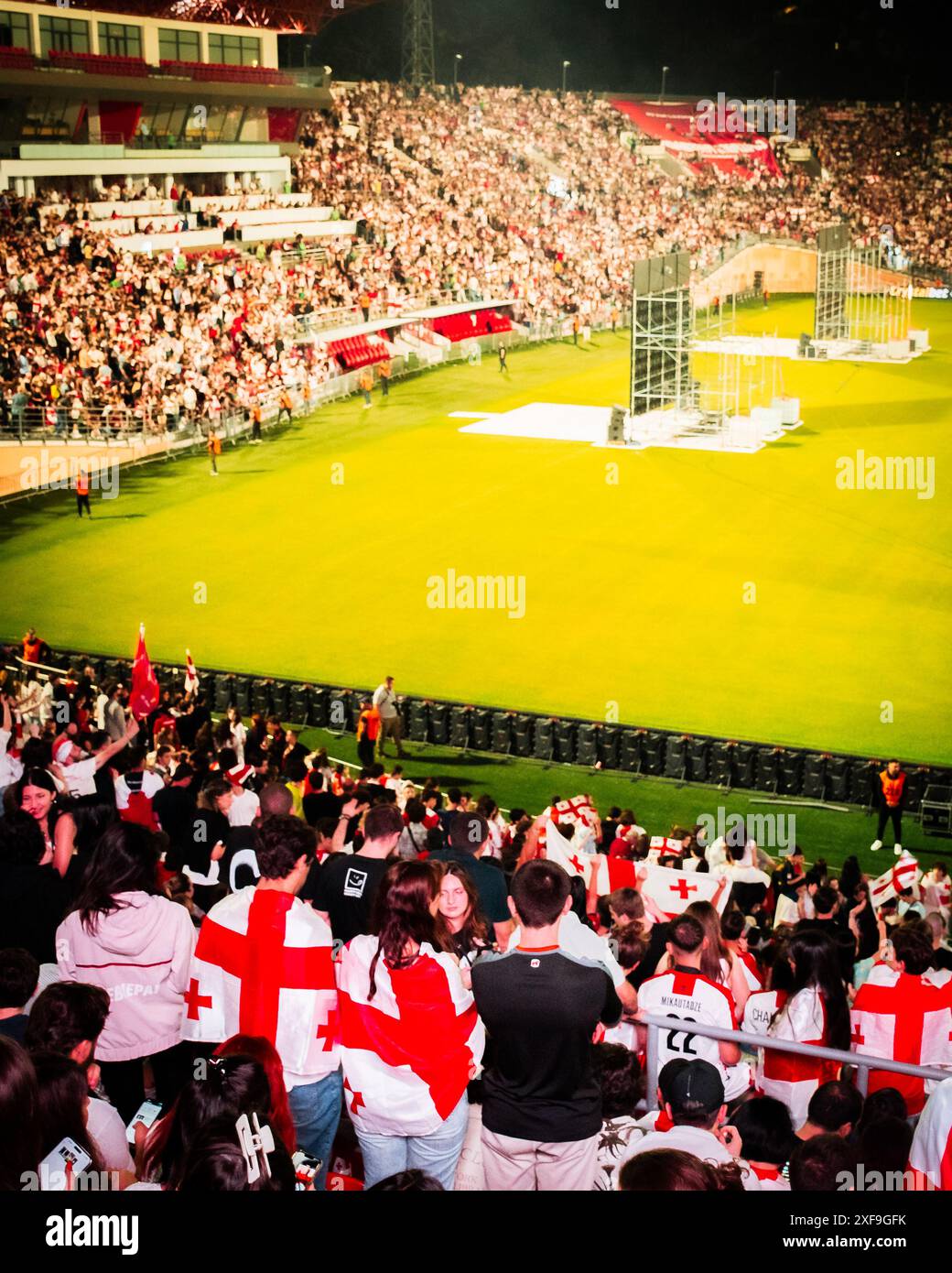 Georgia national team fans euro 2024 hi-res stock photography and ...