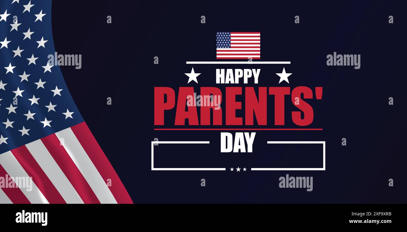 Celebrating the Unsung Heroes Happy Parents' Day Stock Vector Image ...