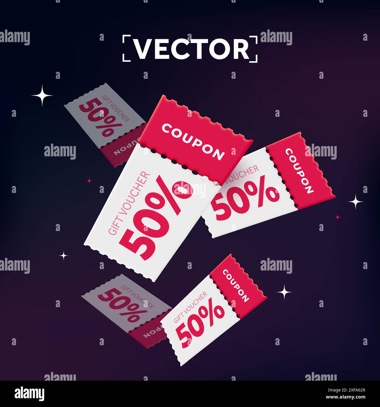 Value coupons Stock Vector Images - Page 2 - Alamy
