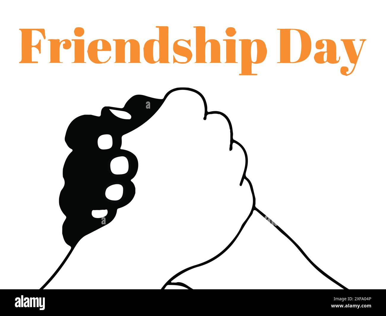 Happy Friendship Day. Vector Illustration Stock Vector Image & Art Alamy