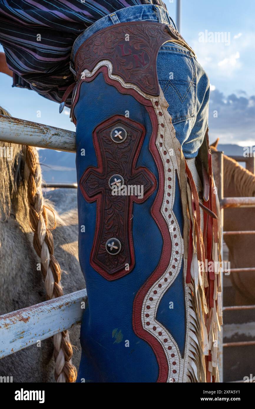 Traditional Customes Rodeo Traditional cowboy gear hi-res stock photography and images - Alamy