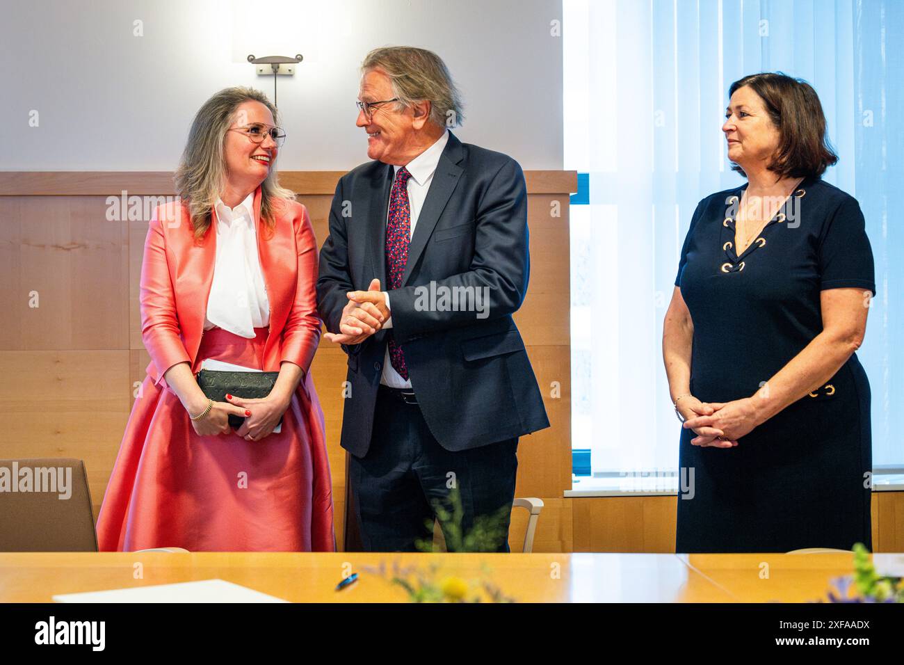 Anne Riedstra The Hague, Netherlands. 02nd July, 2024. THE HAGUE - Former Minister of ...