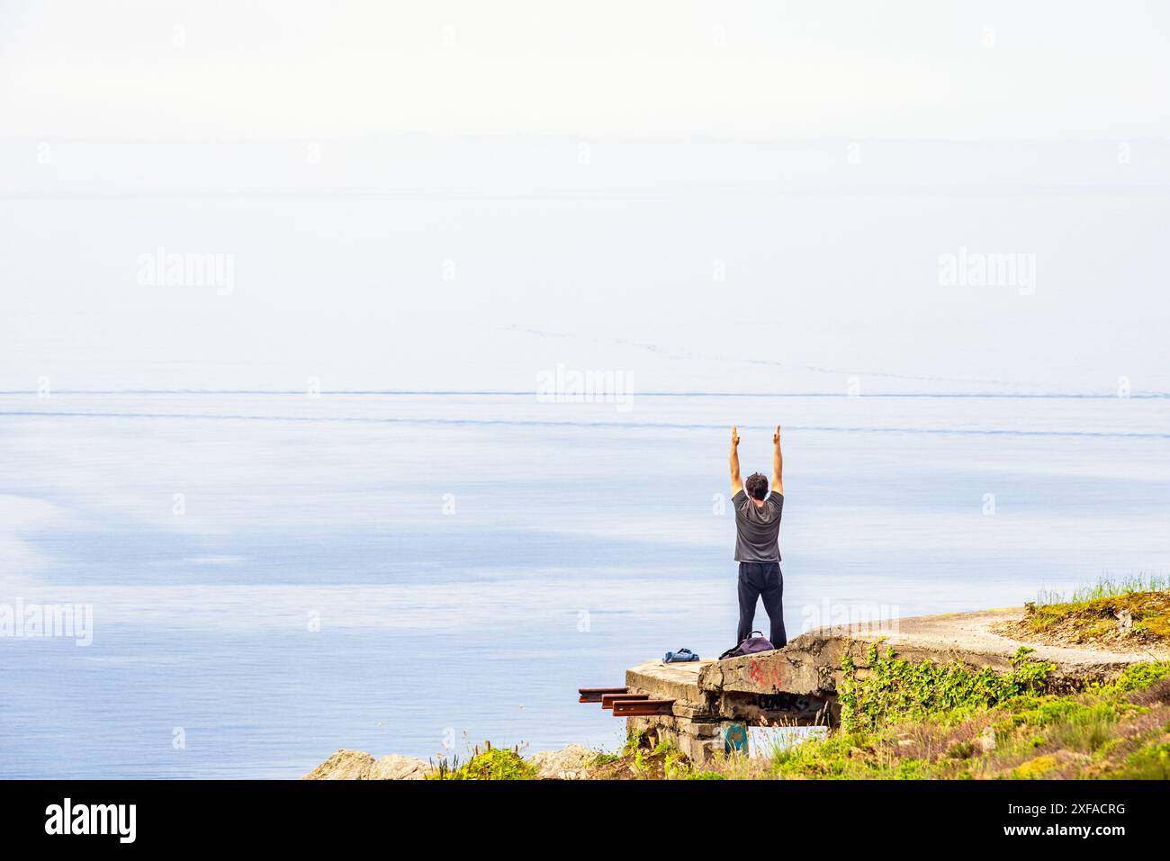 Outstretched arm arms hi-res stock photography and images - Alamy