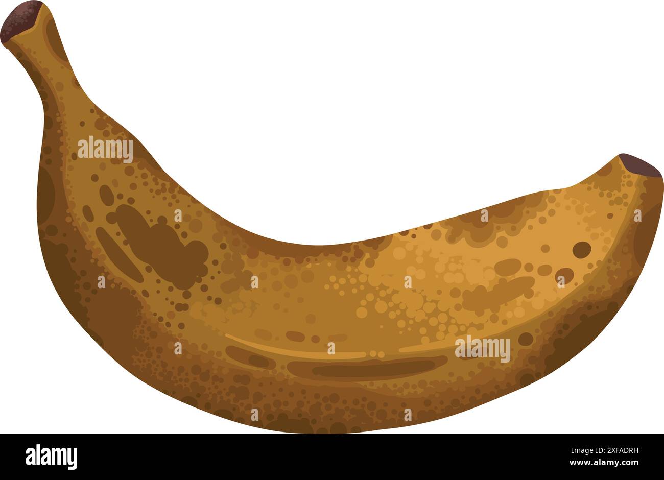 Banana ripeness stage. Different organic fruit peel color from green to ...