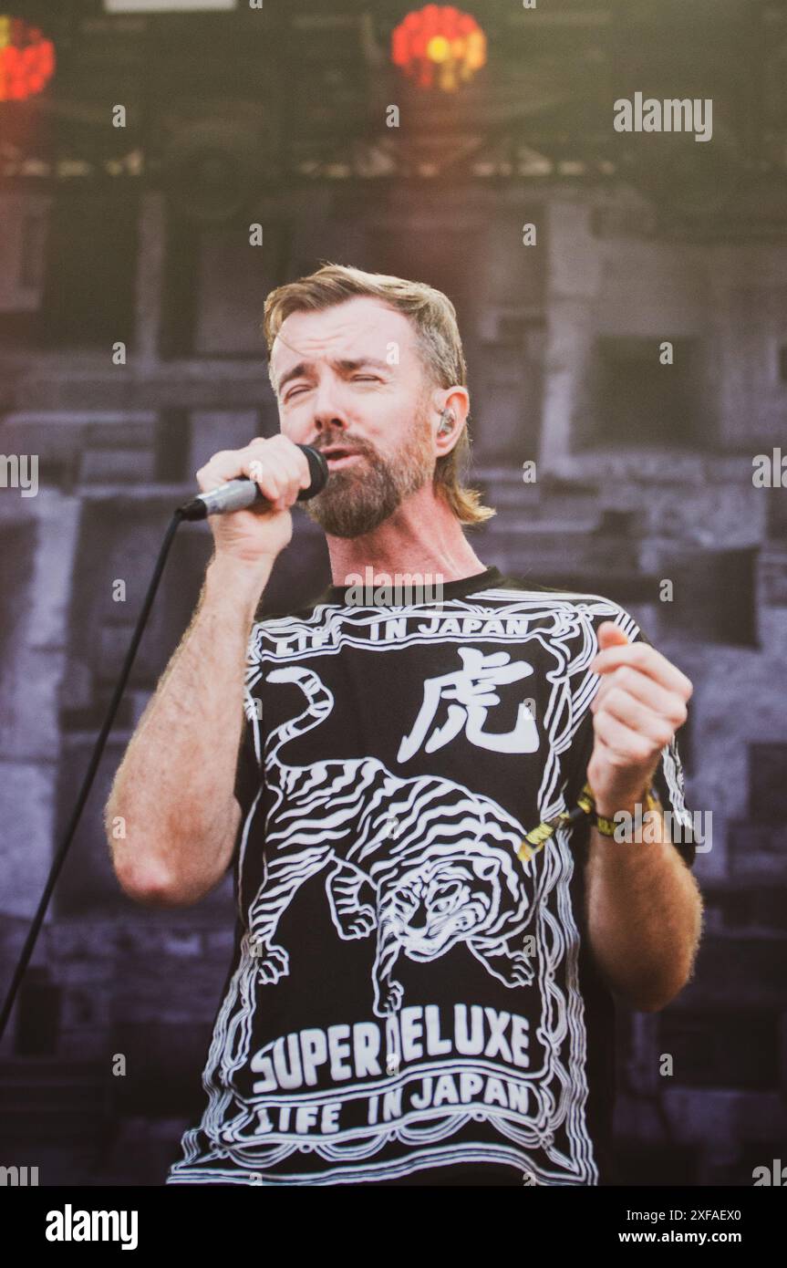 The australian progressive rock band Karnivool performed at Danish