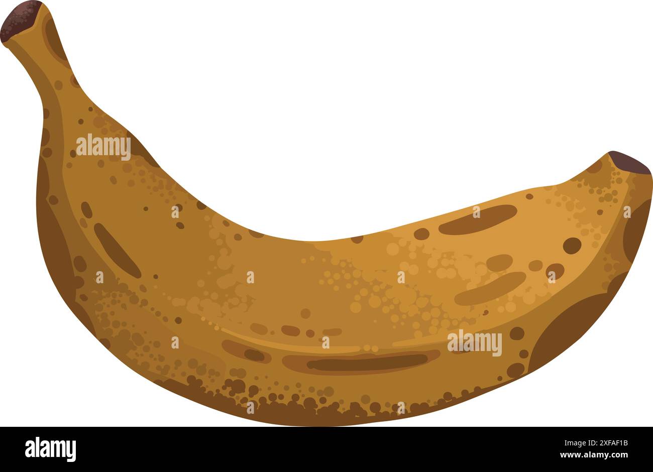 Banana ripeness stage. Different organic fruit peel color from green to ...