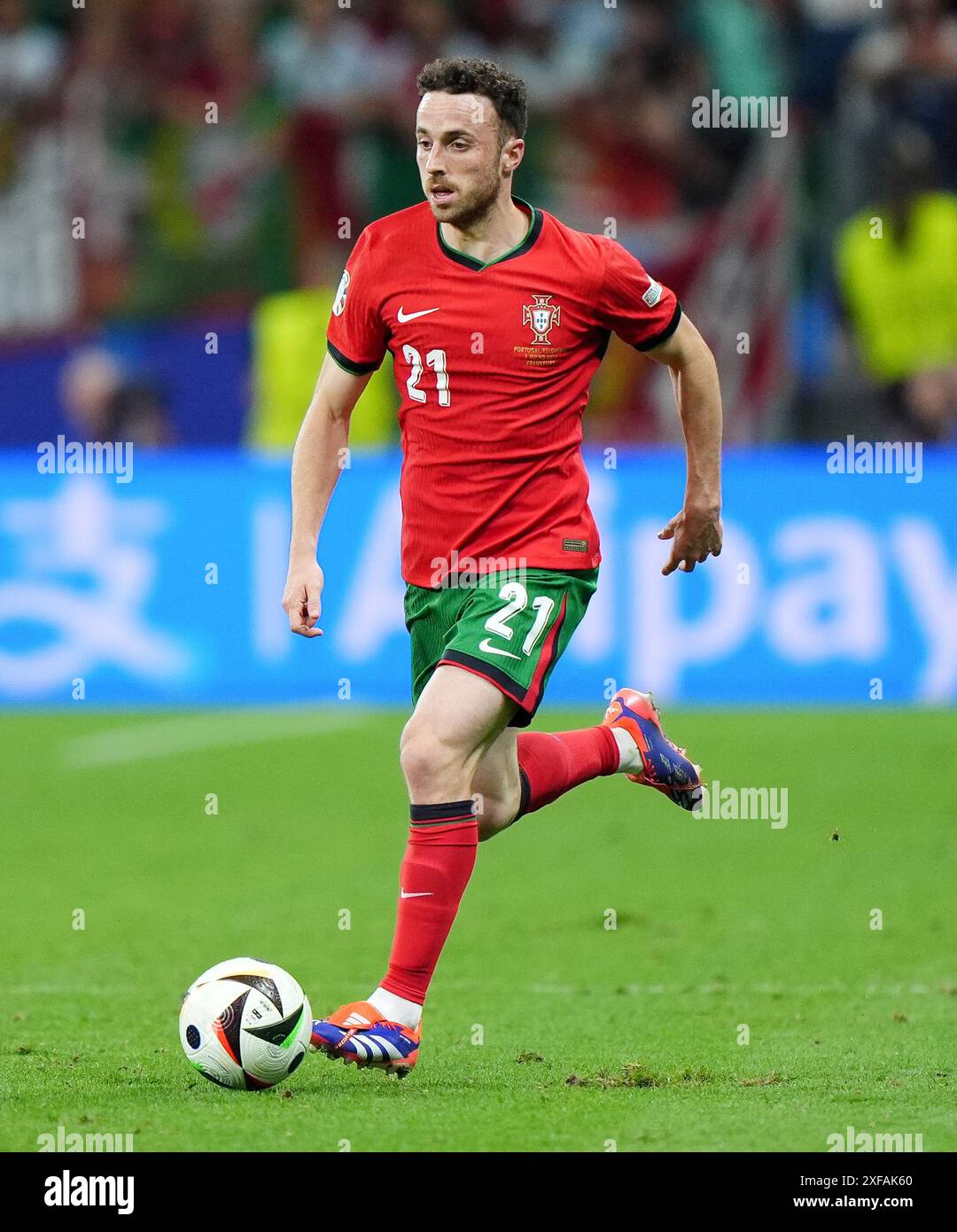 Portugal s Diogo Jota During The UEFA Euro 2024 Round Of 16 Match At 