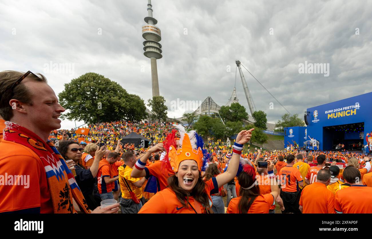 Munich, Germany. 02nd July, 2024. Soccer: European Championship ...
