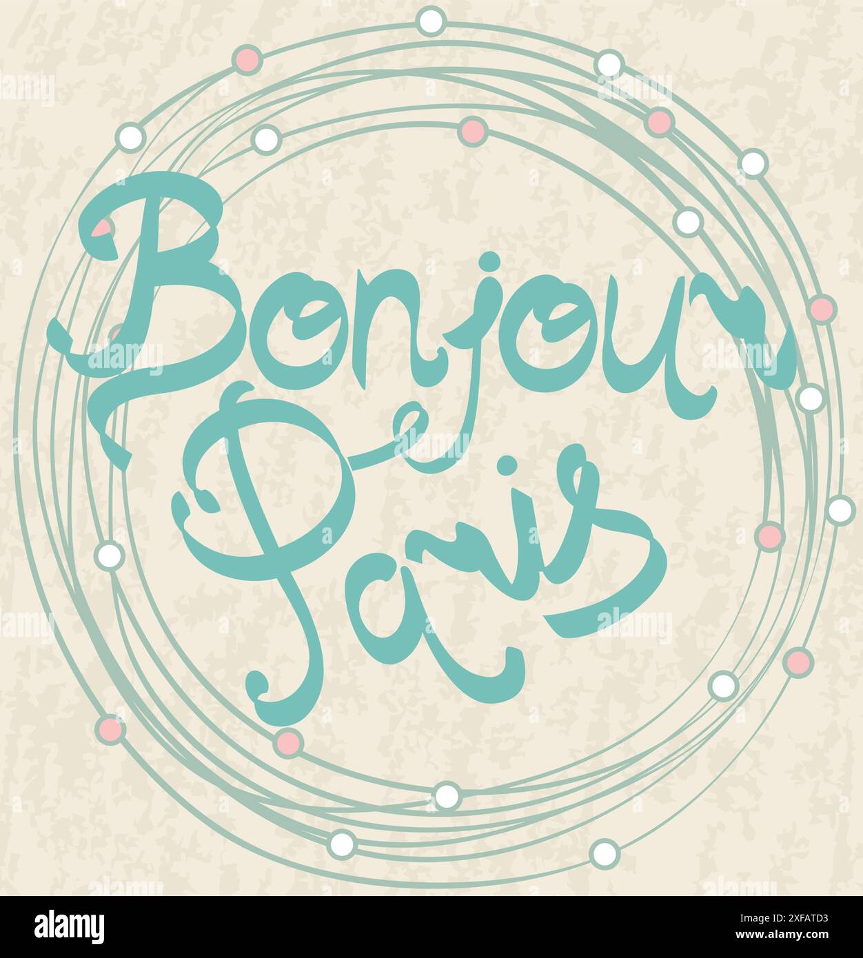 Bonjour paris hi-res stock photography and images - Alamy, image size:1252x1390