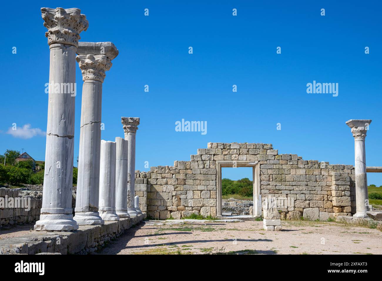 Spring view chersonesos ancient hi-res stock photography and images - Alamy