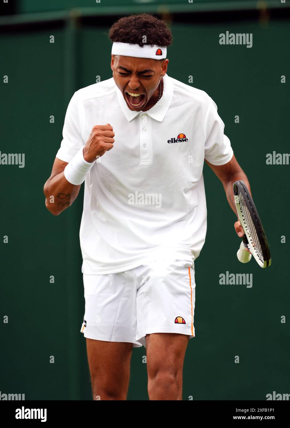 Paul Jubb Celebrates A Hold Of Serve During His Match Against Thiago paul-jubb-celebrates-a-hold-of-serve-during-his-match-against-thiago