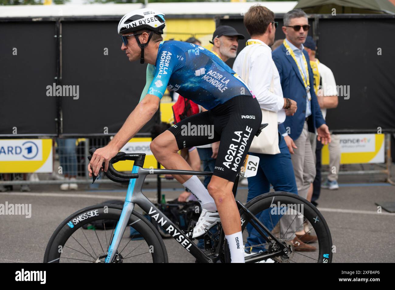 Armirail bruno decathlon ag2r la mondiale team during stage 3 start