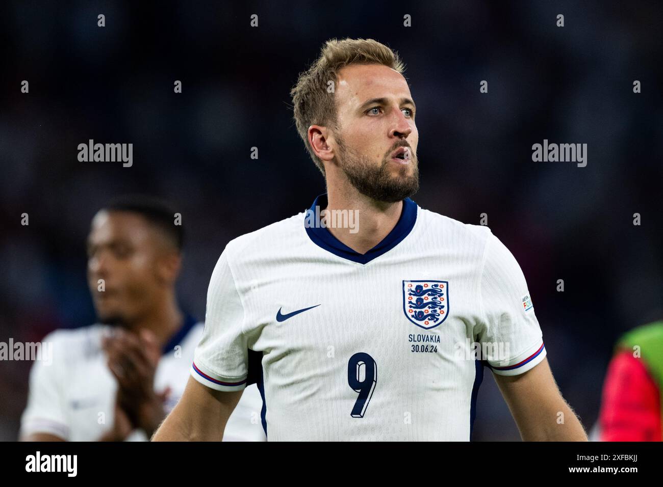 Harry Kane (England, #09) jubelt ueber den Sieg, GER, England (ENG) vs ...