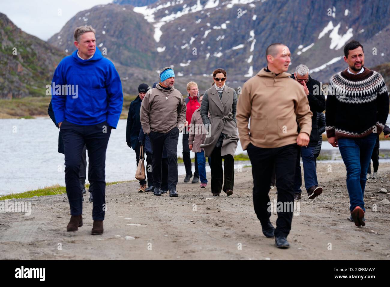 King Frederick X and Queen Mary visit Sisimiut in Greenland, Tuesday