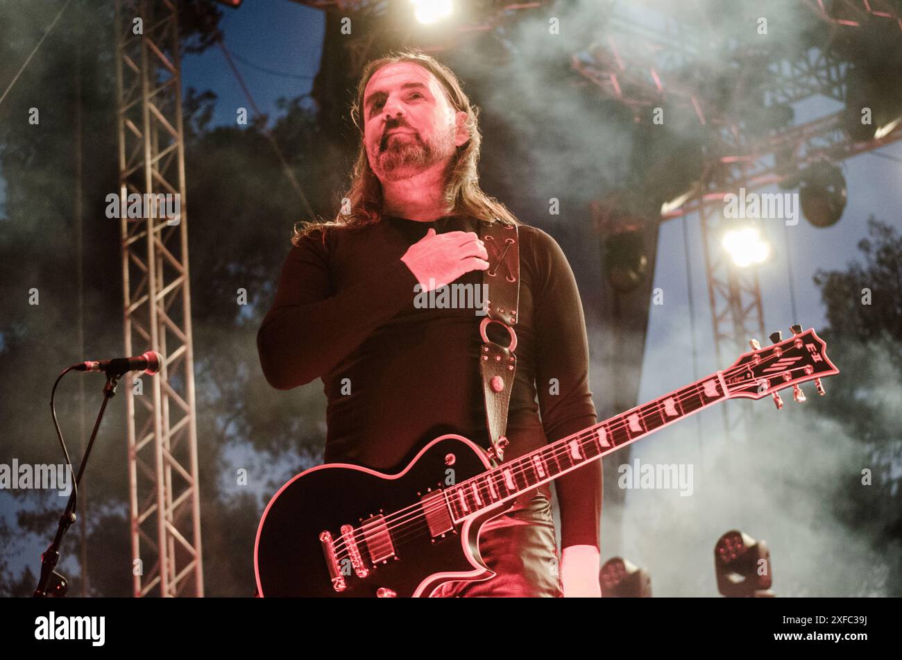 Sakis Tolis of Rotting Christ on their 35th anniversary celebration at ...