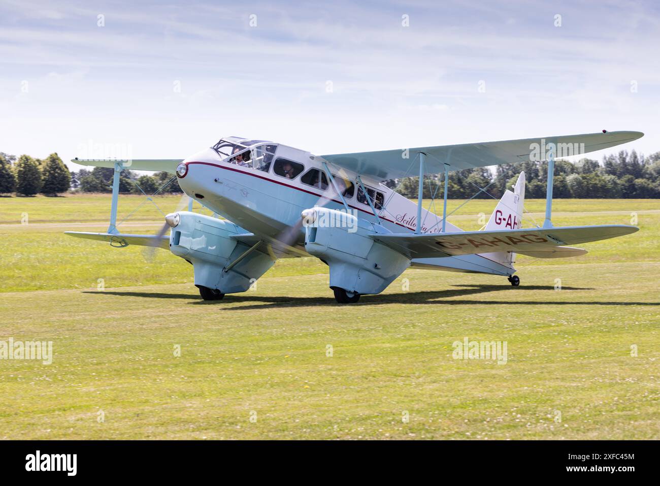 De Havilland DH.89A Dragon Rapide, registration GAHAG, at the