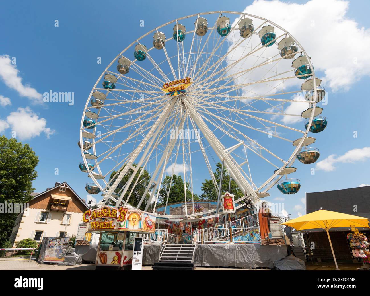 Ceasars Wheel a Ferris wheel in Titisee, Baden-Württemberg. Germany, Europe Stock Photo