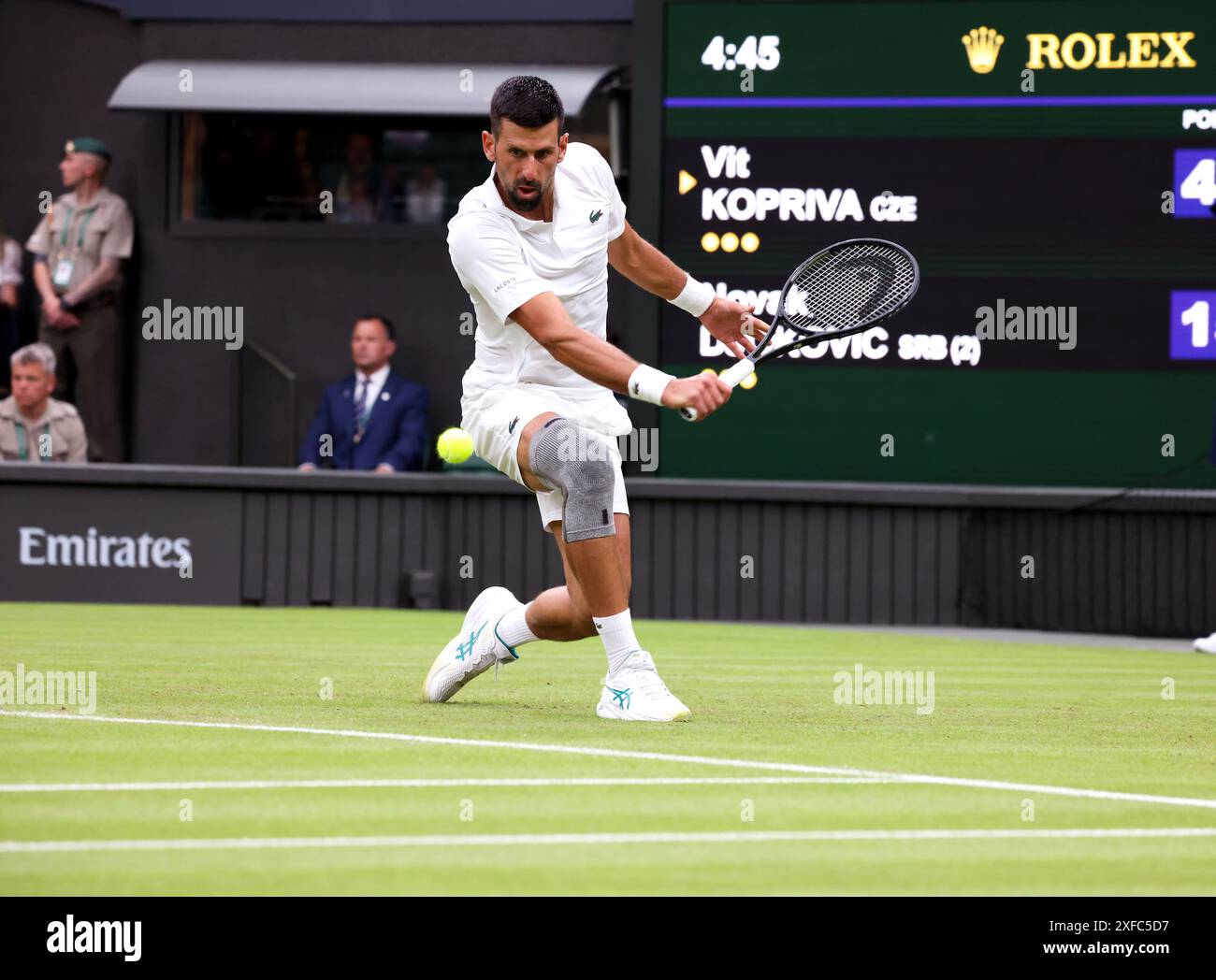 Wimbledon 2024 djokovic hires stock photography and images Alamy