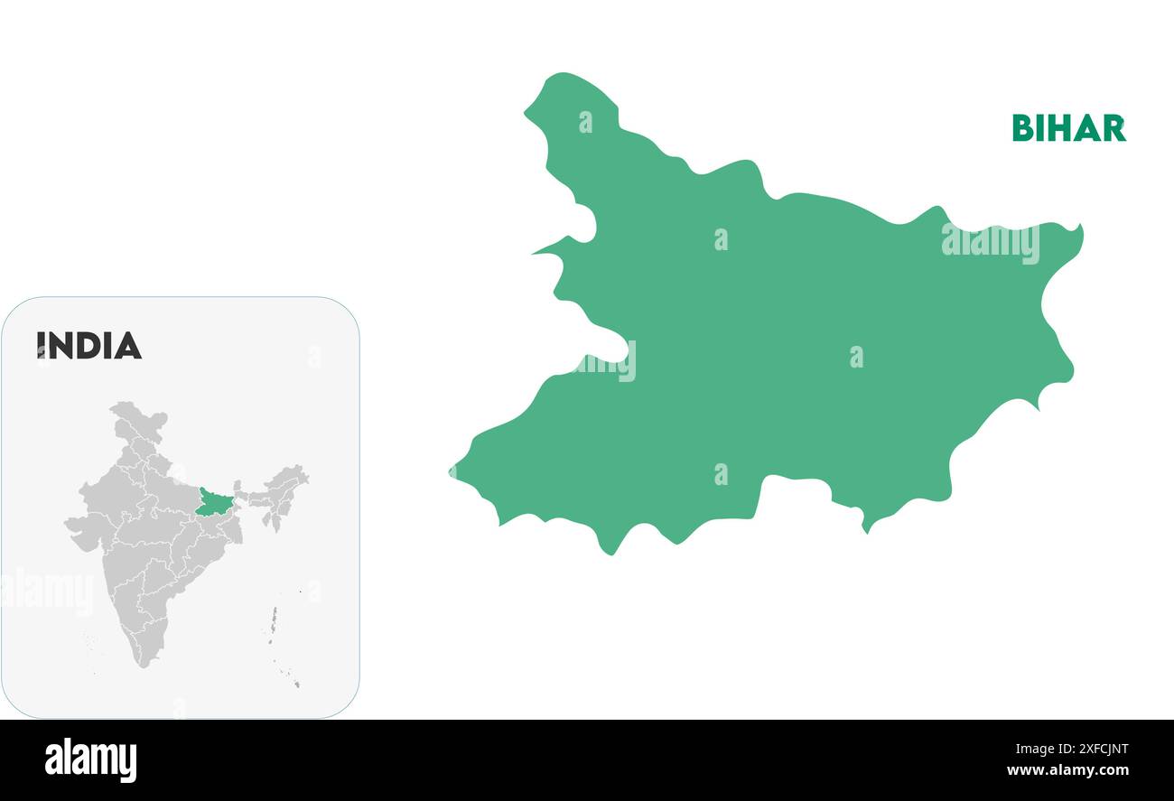 Bihar State Map1, State of India, Republic of India, government ...