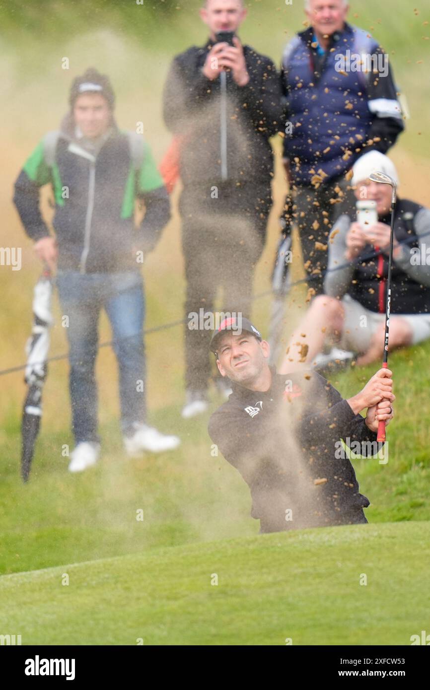 2nd July 2024; West Lancashire Golf Club, Blundellsands, Liverpool ...