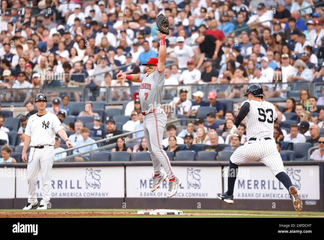 Sam Rice Yankee Stadium First to reach city hi-res stock photography and images - Alamy