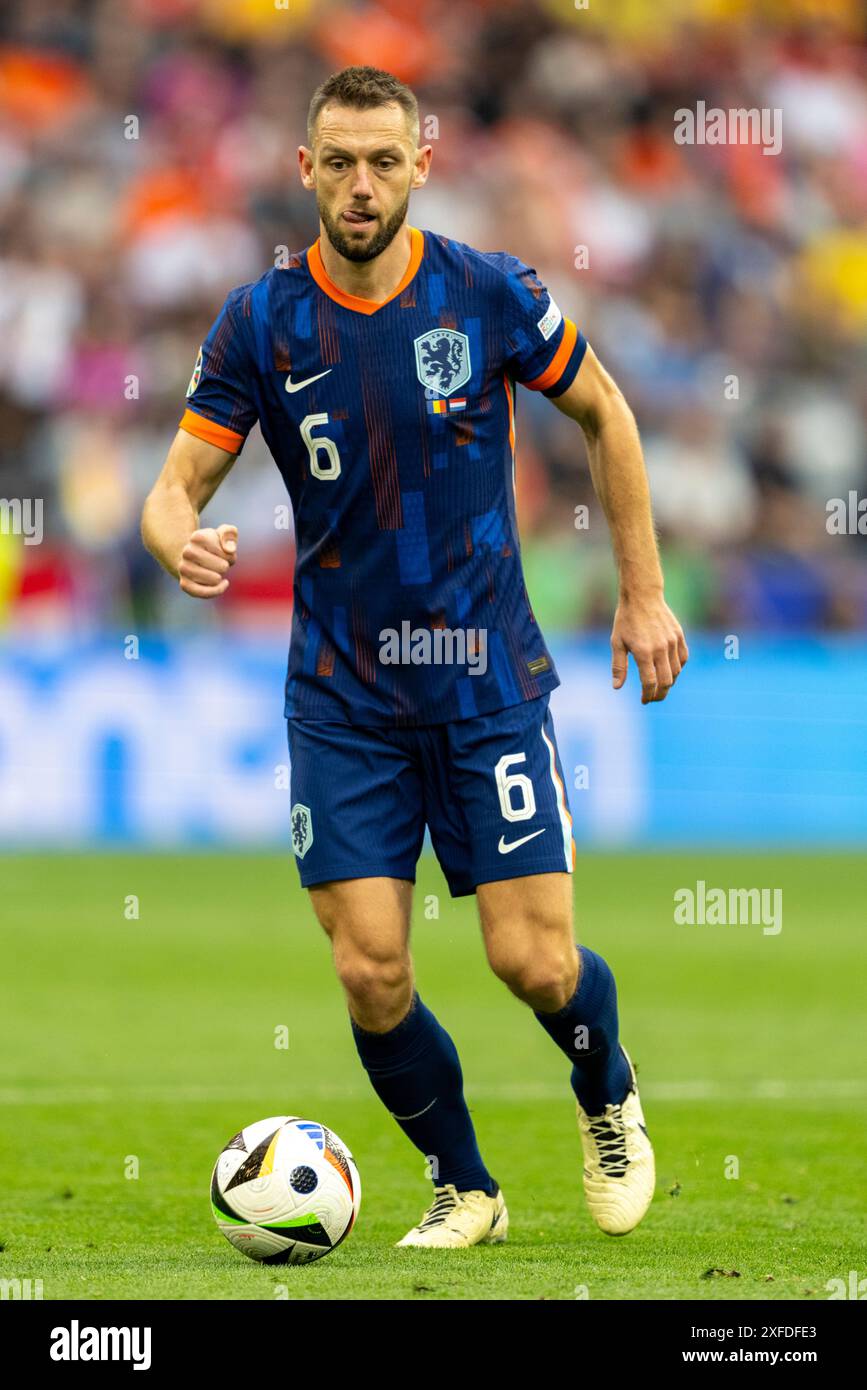 Munich, Germany. 02nd July, 2024. Marius Marin of Romania during the 2024 UEFA EURO Round of 16 match between Romania and Netherlands at Munich Football Arena in Munich, Germany on July 2, 2024 (Photo by Andrew SURMA/ Credit: Sipa USA/Alamy Live News Stock Photo