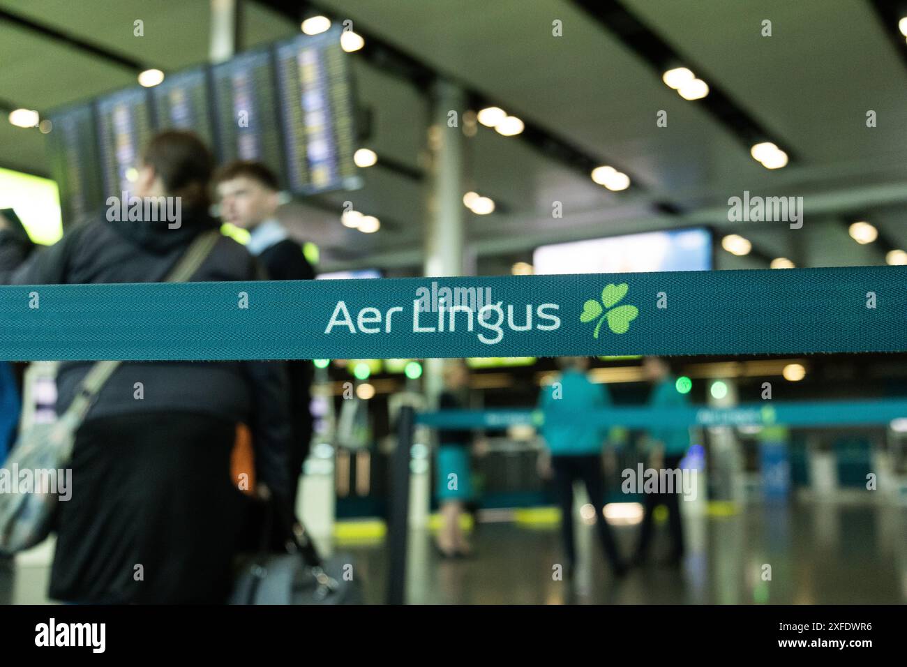 File Photo Dated 29 06 24 Of An Empty Aer Lingus Check in Desk Area At file-photo-dated-29-06-24-of-an-empty-aer-lingus-check-in-desk-area-at