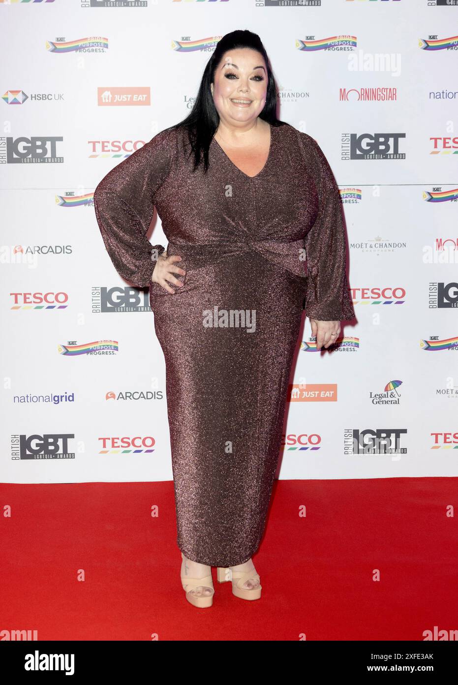 21 Jun 2024, London, England, UK - Lisa Riley attending British LGBT ...