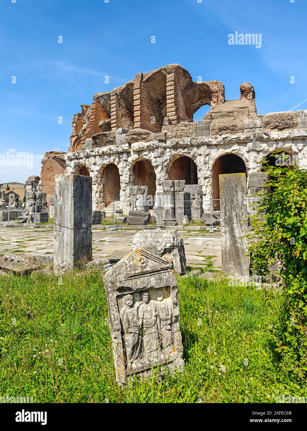 Built even before the Colosseum and probably a model for it, the ...