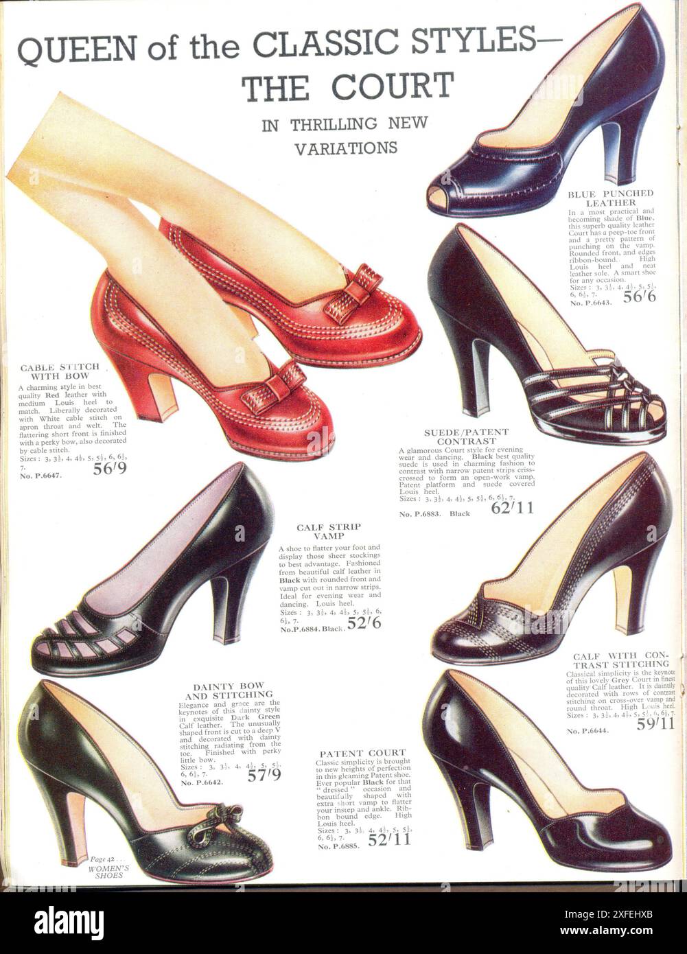 1950's women's shoe styles hotsell