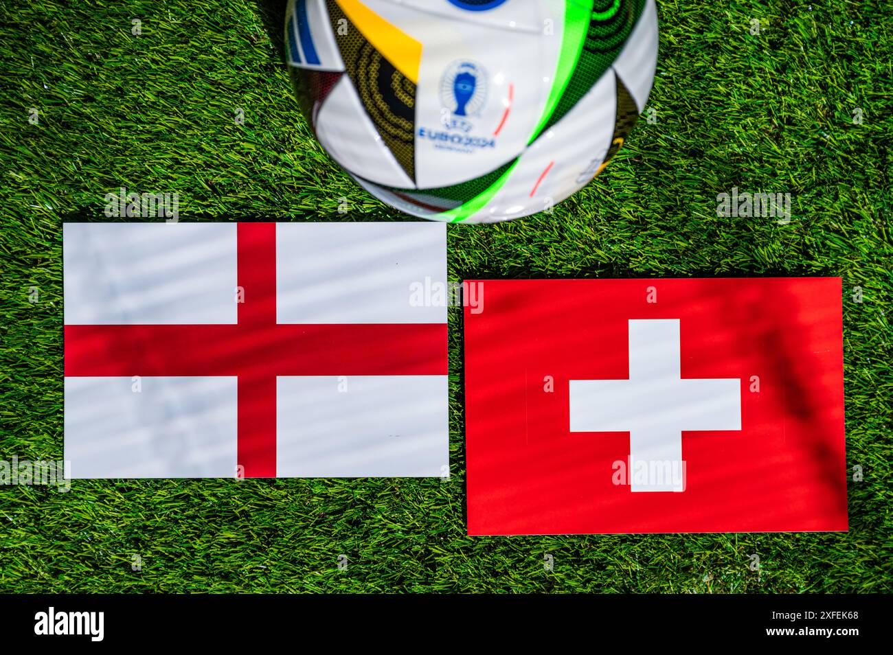 DORTMUND, GERMANY, 2 JULY 2025 England vs Switzerland Quarter final of