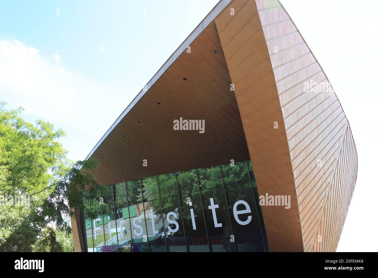 Firstsite Firstsite gallery Colchester Essex UK exterior art gallery Stock Photo ...
