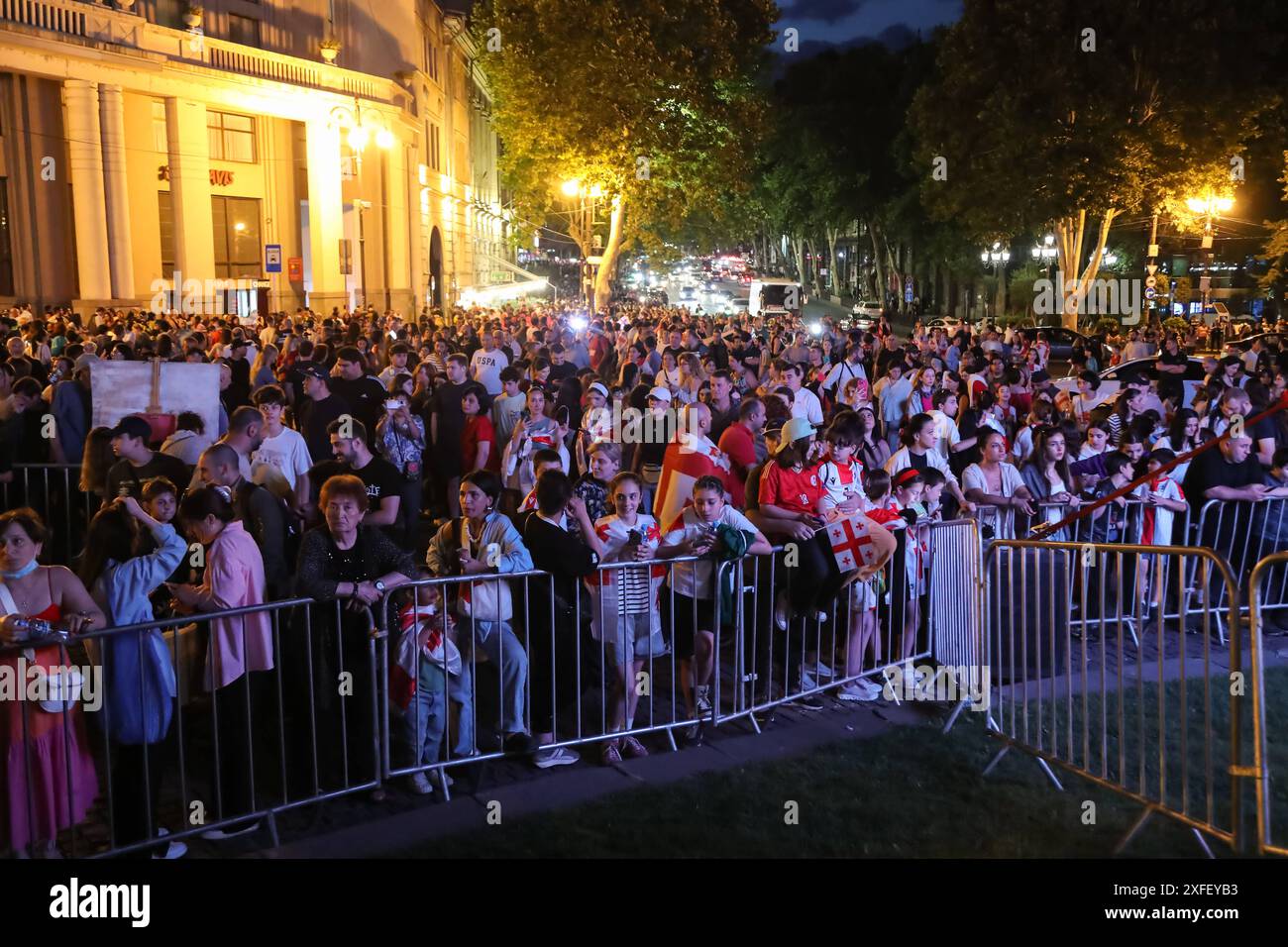 Georgia national team fans euro 2024 hi-res stock photography and ...