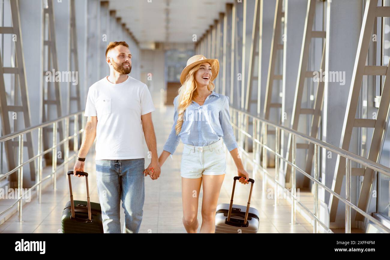 Girl guy holding hands walking hi-res stock photography and images - Alamy