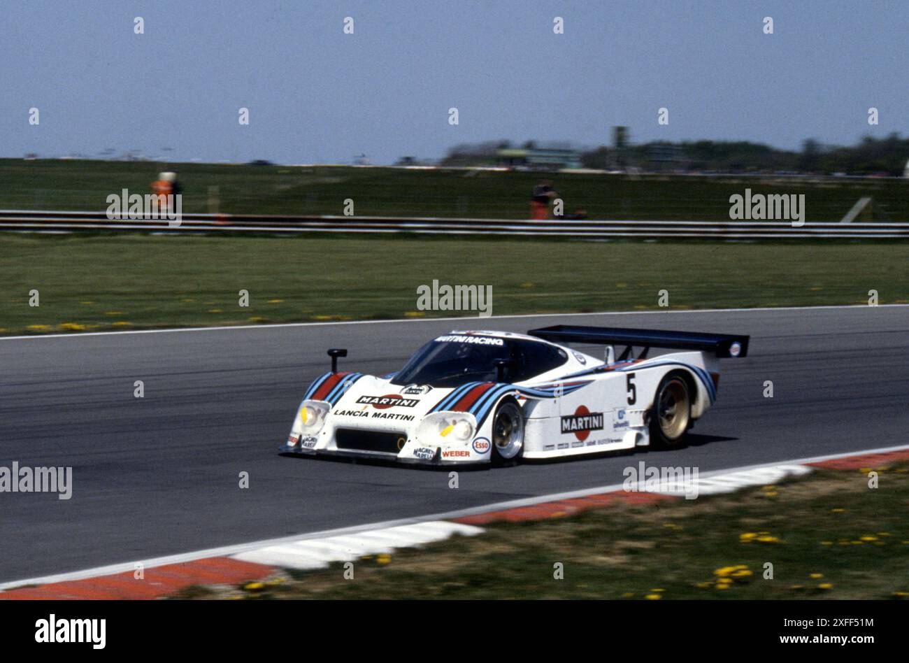 Diapositive Photo 35 Mm - Lancia LC2 Le Mans 1984, Martini Racing, Pit Stop - Collection