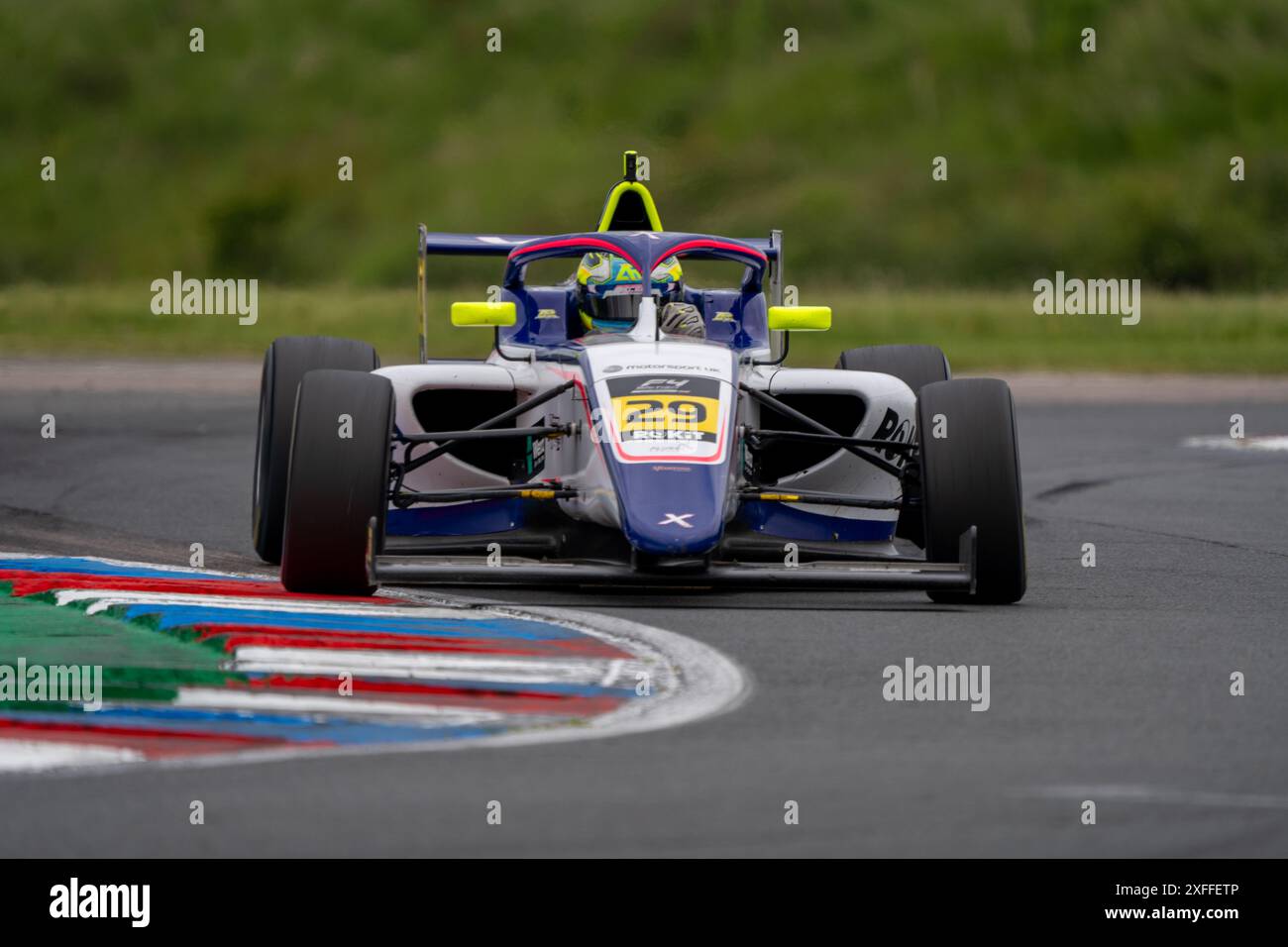 August Raber Andover, Hampshire - June 7th 2024: FIA Formula 4 Thruxton Free ...