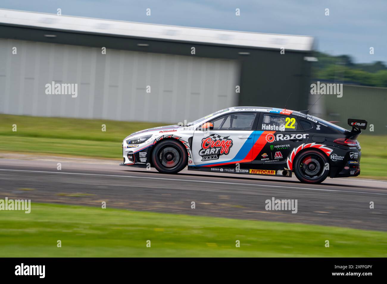 Andover, Hampshire - June 7th 2024: British Touring Car Championship ...