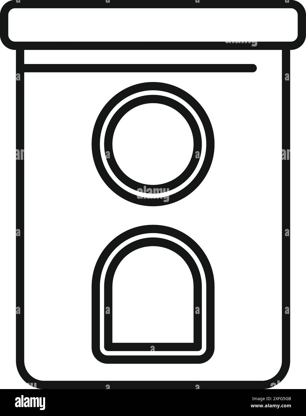 Simple visuals stock vector images alamy
