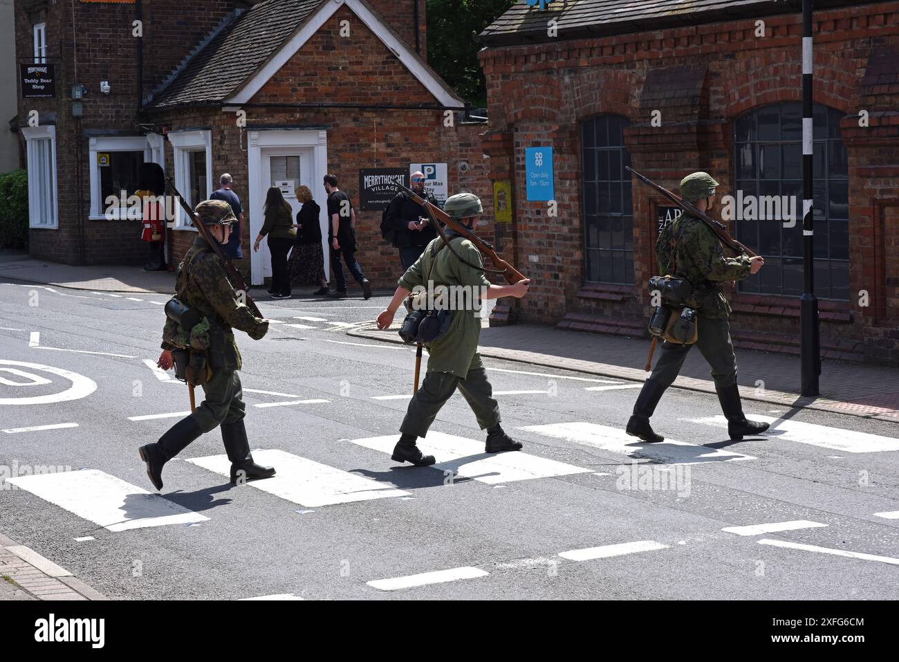 World War Two weekend in the Ironbridge Gorge. Don't panic it's only ...