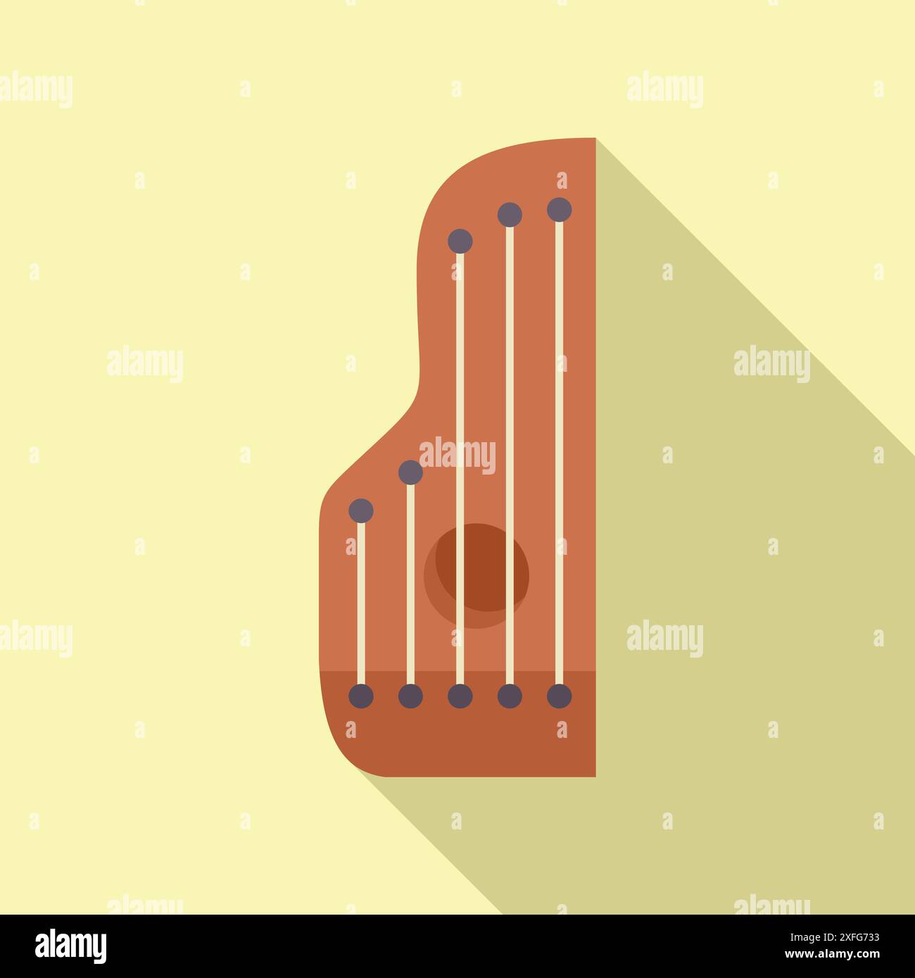 Resonating musical instrument Stock Vector Images - Alamy