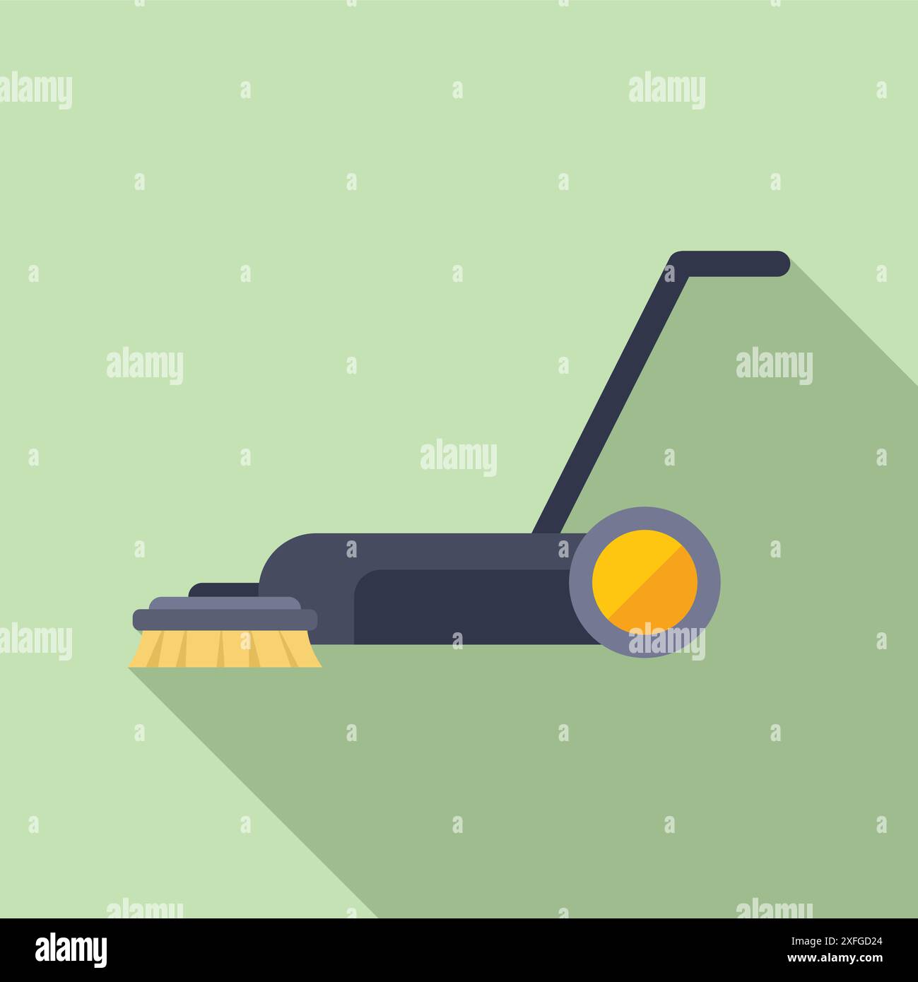 Using dustpan and brush stock vector images alamy