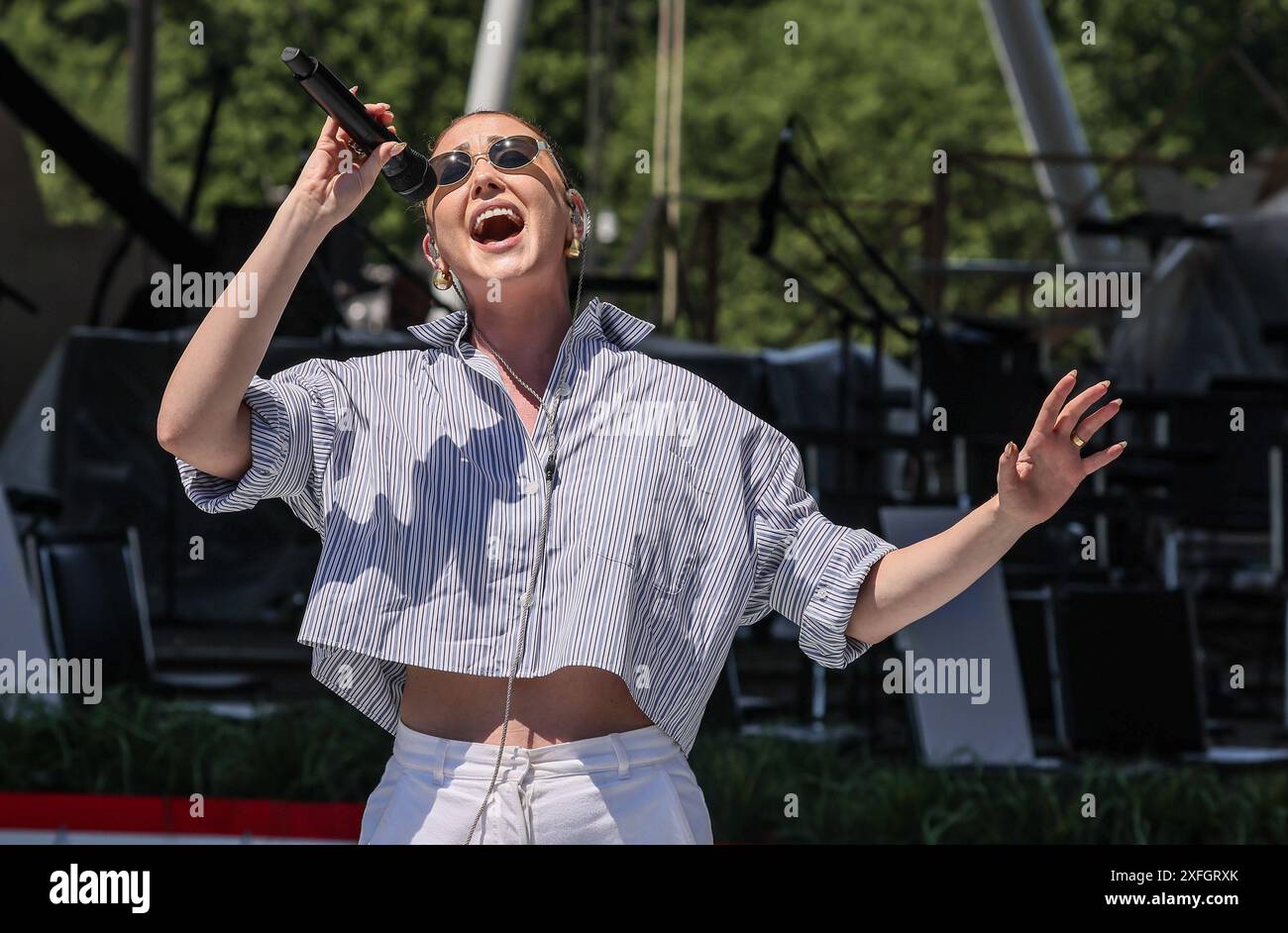 Lorem Singer Washington, DC, United States. 03rd July, 2024. Singer Loren Allred ...