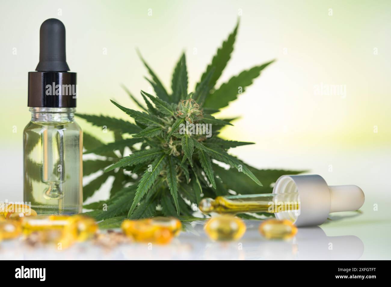 Weed Extract Cannabis extract oil in hi-res stock photography and images - Alamy