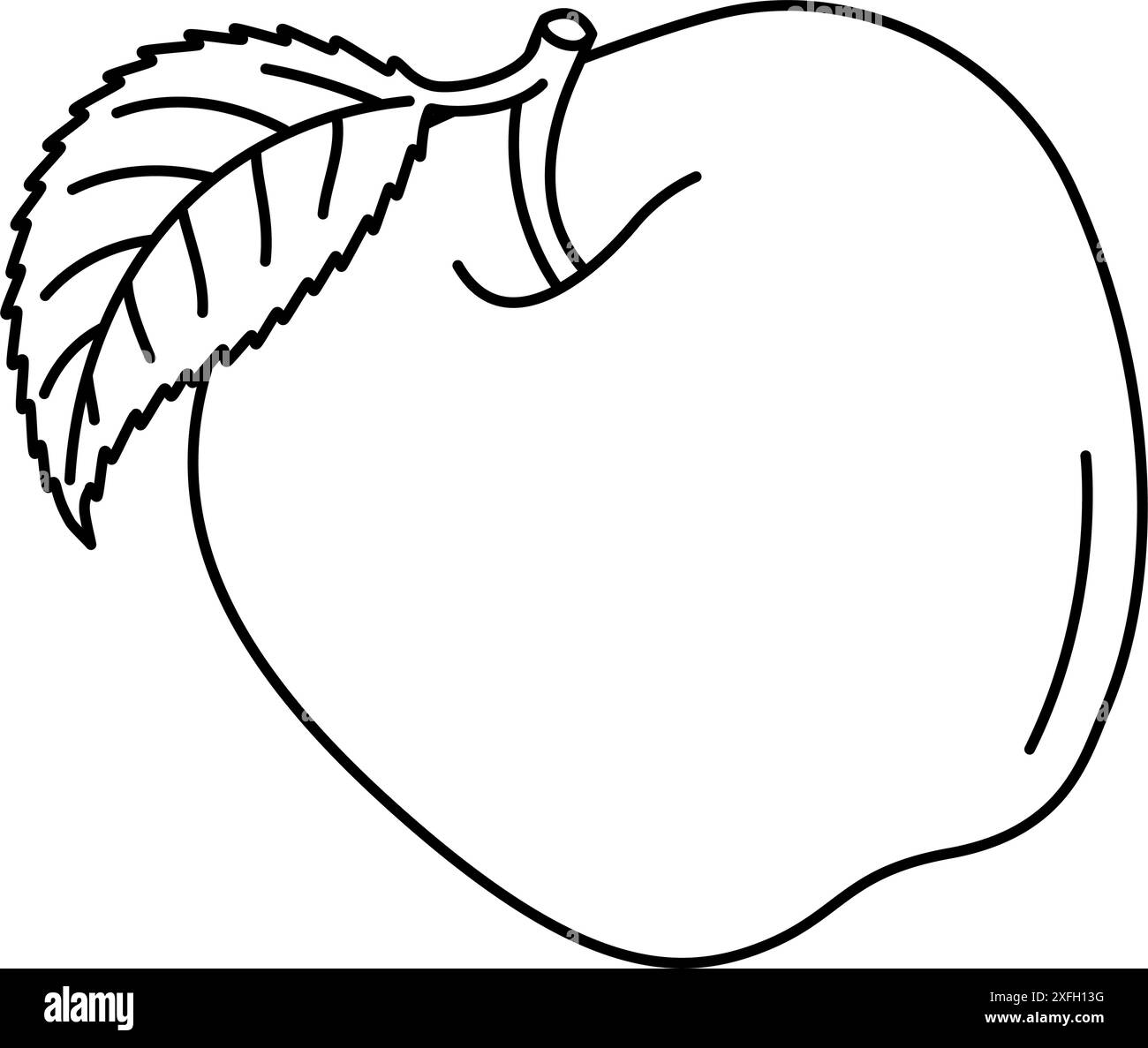 Apple fruit art Black and White Stock Photos & Images - Alamy