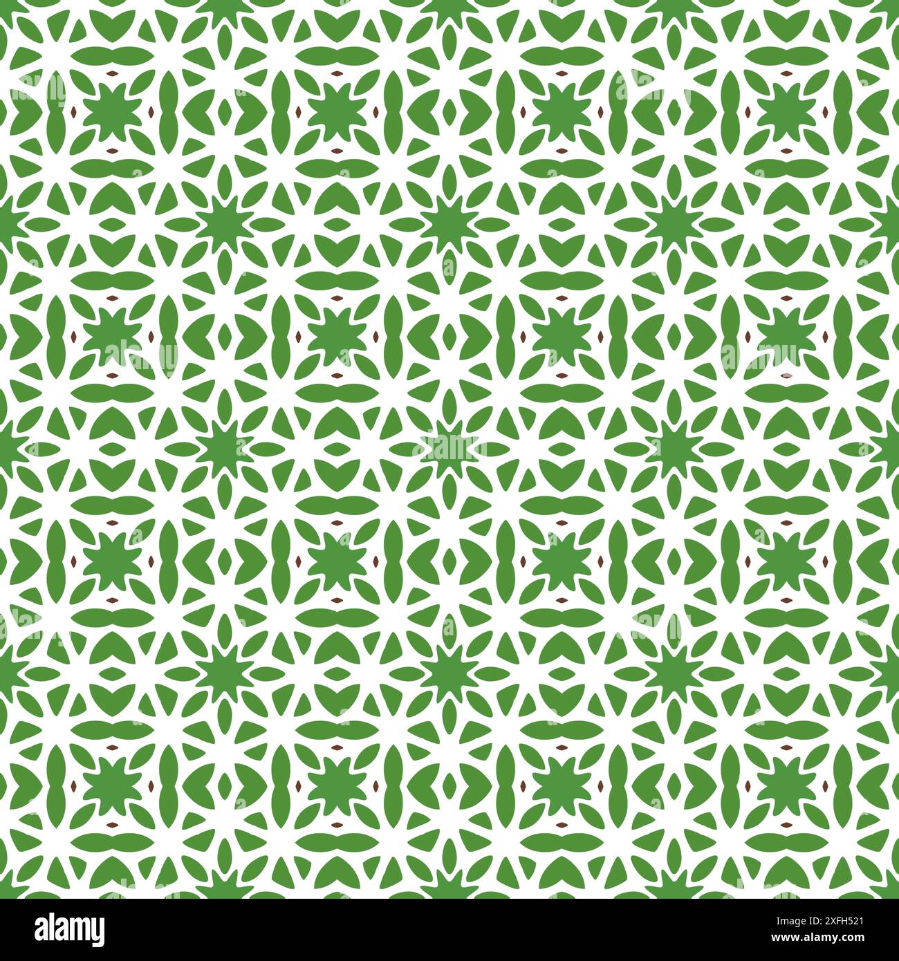 Seamless green leaf pattern hi-res stock photography and images - Alamy