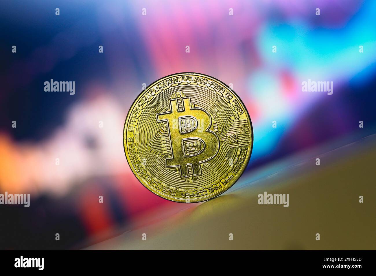 Accept bitcoin hi-res stock photography and images - Alamy