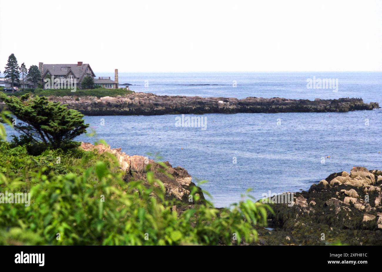 Kennebunkport, Maine, U.S.A., approx. 1996. View of the Walker's Point