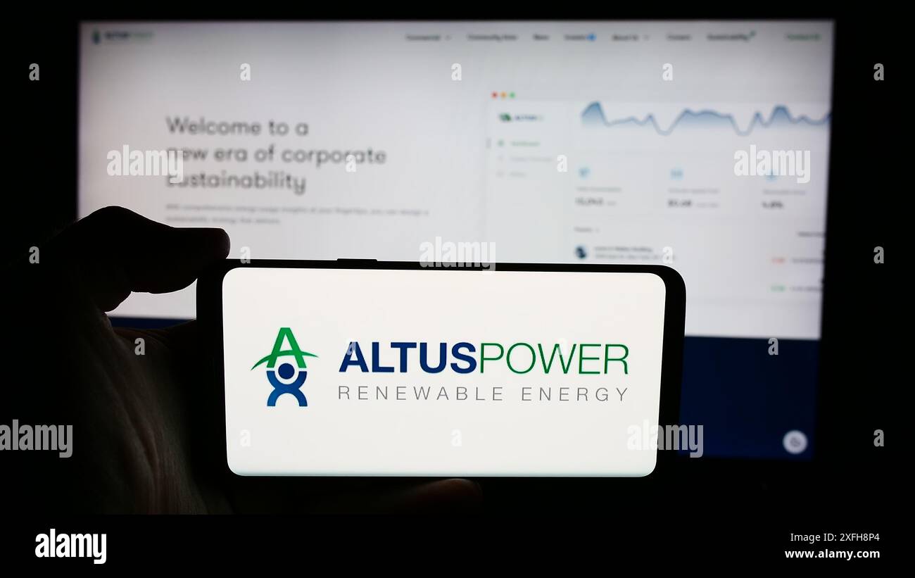 Altus power logo hi-res stock photography and images - Alamy